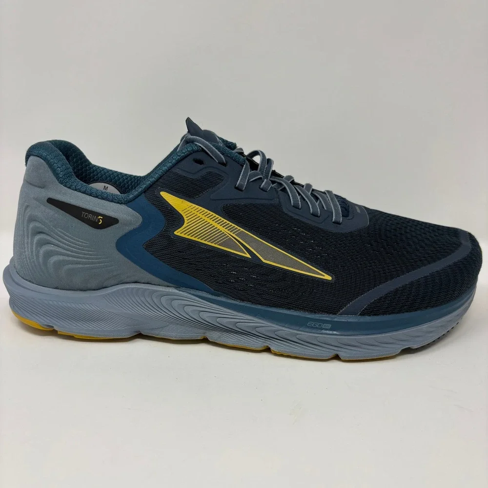 Altra Torin 5 Men's Size 11 Blue Yellow Running Shoes (AL0A547F408)